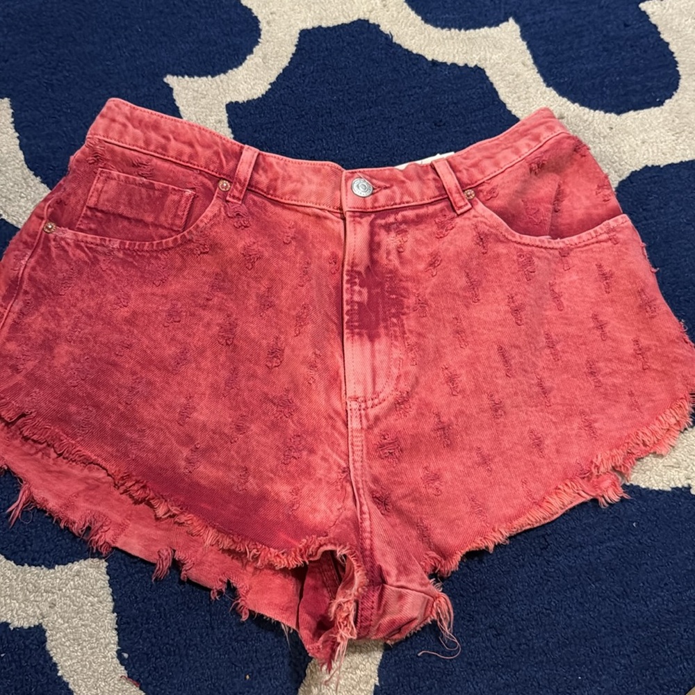 🚨1960. Free People Mixed Emotions High Rise Short - Picture 5 of 6